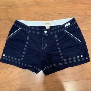 ⚓️Navy Nautica swim shorts.